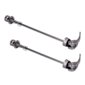 Miniatyrbillede 2 af 8: ZTTO 2stk Road Mountain Cykel Quick Release Skewers Bike Front Bageste spyd tilbehørTitanium