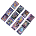 Miniatyrbillede 6 af 8: Hjemmefest Tarotkort Mystisk Skæbne Spådom Lykkefortælling Kort Brætspil