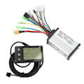Miniatyrbillede 5 af 8: Elektrisk cykelkonverteringssæt Sinusformet tre-mode controller S866 panel til 250W 350W motor DC 36V 48V