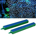 Miniatyrbillede 2 af 4: Akvarium Luftsten Bar Bobler - 4,5 Tommer Boblefrigivelse Værktøj - Plastikbase Kvadratisk Oxygen Diffuser - Nano Luftpumpe - Lille Spand - 2 Pak