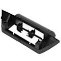 Miniatyrbillede 7 af 8: 10,1 tommer skærm bilradio stereo fascia 2 DIN instrumentbræt ramme installationskit erstatning til X1 E83 2010‑2014