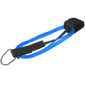 Miniatyrbilde 7 av 8: TPU Justerbar Vannsport Fot Tau Surfing Paddle Board Ankel Spring Traction Strap (hvit og blå)