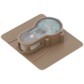 Miniatyrbilde 6 av 8: Signal Light Molle Vanntett Militærjakt Vest Hjelm Sikkerhetslys med Borrelås Mud Farge Bunn Oransje Lys