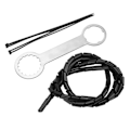 Miniatyrbillede 3 af 8: Elcykelkonverteringssæt Installationsværktøjsnøgle til Bafang BBS01 BBS02 BBSHD Mid Drive Motor Kit