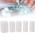 Miniatyrbilde 2 av 8: 5 stk hvite gelégummistempelskjærende blokker for håndverk DIY-stempler