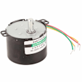 Pikkukuva 2 / 8: 1 kpl AC220V Miniatyyrinen pienikierroksinen suuri vääntömomentti synkronimoottori CW/CCW (50 rpm)