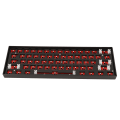 Pikkukuva 8 / 8: 61 Keys Mekaaninen näppäimistö DIY Kit Tuki Langaton 2.4G BT 3.0 5.0 Type C Langallinen modulaarinen mekaaninen pelinäppäimistö RGB-mustalla