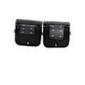Miniatyrbillede 2 af 5: Til XL883 XL1200 PU Læder Sidetaske Sort