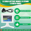 Miniatyrbilde 4 av 4: Nerdminer V2 56kh/S 2,8-tommers LCD-skjerm Hvit