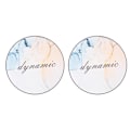 Miniatyrbillede 1 af 8: Nail Art Plade Display Stand Practice Display Neglepolering Blanding Manicure Maling PlateRund