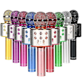 Miniatyrbillede 2 af 5: WS858 Bærbar Bluetooth Karaoke Mikrofon Trådløs Professionel Højttaler Hjemme KTV Håndholdt Mikrofon (Rose Gold)
