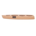 Miniatyrbillede 7 af 8: Kaffe Tamper Holder Båd Form 4 Slots Anti Slip Stabil Træ Kaffe Tamper Station 53mm/2.1in