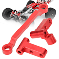 Miniatyrbilde 4 av 8: Aluminiumslegering styrestang passer til 1/18 A949 A959-B A969 A979 K929 RC-bil rød