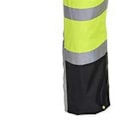 Miniatyrbillede 5 af 5: Unisex Hi-Vis Regnsæt Jakke og Smækbukser med Farveblokering One Size