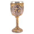 Miniatyrbillede 4 af 8: Nordisk Viking Goblet Retro Resin Rustfrit Stål Ølkrus til Cocktails Whisky Rødvin