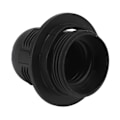 Miniatyrbillede 2 af 8: 10 stk. E27 lysbase fatning kobberkerne høj temperatur modstand E27 lysholder base med lampe ærme til DIY sort