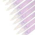 Miniatyrbillede 8 af 8: 10 stk. 1100M akrylmaling tuscher farve tegnepenne til frihåndstegning DIY sten porcelæn krus glas træmaling Violet