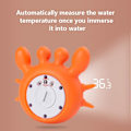 Miniatyrbillede 4 af 5: Baby Badetermometer med Baggrundsbelyst Display til Rumtemperatur - Fahrenheit