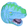 Miniatyrbild 7 av 8: Dinosaur Hand Puppet Realistisk Mjuk Halloween Tyrannosaurus Rollspel Leksak för BarnBlå