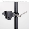 Miniatyrbillede 3 af 5: V Mount Batteriadapter med Klemme Stærkt Greb Bærbar Justerbar Kraftig Aluminiumlegering til Lysstativ Tripod
