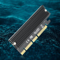 Miniatyrbillede 7 af 8: PCI E 3.0 16x m.2 NVME SSD-adapterkort PCIE til M-nøgle NGFF PCIE 4X 8X 16X-udgang