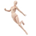 Miniatyrbillede 8 af 8: Leddeløse Mannequiner Menneskelige Krop Modeller PVC Bevægelige Action Figur Modeller Gaver