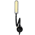 Miniatyrbillede 2 af 8: COB 6W 30LED Symaskine Lys Høj Lys Lampe med Magnetisk Base EU Stik AC/DC85‑265V