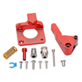 Miniatyrbild 2 av 5: Extruder Aluminiumblock Kit Dubbelväxlad Extruder Matare 3D-skrivartillbehör för CR 10S PRO