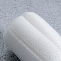 Miniatyrbillede 4 af 6: Lang håndteret svampflaskebørste 360° rengøring elastisk fleksibelt ophængshul design blød svampflaske rengøringsbørsteGrøn