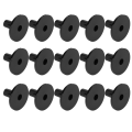 Miniatyrbilde 7 av 8: 15 stk trommecymbalhylser plastcymbals erstatningstilbehør for perkusjonsinstrument