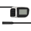 Miniatyrbillede 1 af 8: Blandingsmateriale Holdbar Praktisk LCD-skærm Elektrisk Måler til Mellem Motor TSDZ2 VLCD6 Måler 6 Kerne