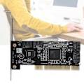 Miniatyrbillede 6 af 8: PCI 16X til 4-port SATA Riser-kort 5Gbps Sil3114 Master SATA PCI 4-port udvidelseskort