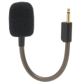 Miniatyrbilde 7 av 8: Erstatningsmikrofon for Razer BlackShark V2 avtakbare spillhodesett 3,5 mm jack støyreduserende mikrofonbom