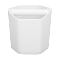 Miniatyrbillede 1 af 8: Kaffe Knock Box Stor Kapacitet Kaffegrums Knock Box med Knock Bar og Skridsikker Base Hvid
