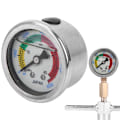 Miniatyrbilde 3 av 8: 0-6000PSI 0-40MPa Luftpumpe Manometer Tauchausrüstung Manometer Messen