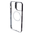 Pikkukuva 5 / 8: Kännykkä kova kuori magneettinen galvanoitu musta läpinäkyvä suojakännykkä kova kansi IPhone 14 PRO MAX