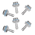 Miniatyrbillede 3 af 8: 6 STK PC Vandkøling TwoTouch Fitting G1/4 gevind Modhagestik til rør 7,5 mm A