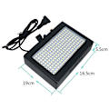 Miniatyrbillede 3 af 5: 180 Leds Strobe Flash Lys Bærbar 35W Rgb Fjernbetjening Lydstyring Strobe Hastighed Justerbar kompatibel Stage-B8