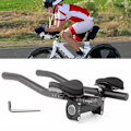 Pikkukuva 2 / 8: TT-ohjaustanko kuusiokoloavaimella Triathlon Aero Bars Pyöräilytukiohjaustanko maastopyörän maantiepyörälle
