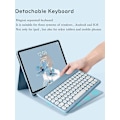 Miniatyrbillede 2 af 5: Etui til iPad 10. generation 2022 10.9\" Tastatur (Lyserød)