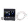 Miniatyrbild 1 av 8: Programmerbar digital termostat smart touch-skärm hemtermostat för svettångrum AC85V till 250V