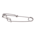 Miniatyrbillede 8 af 8: 5 stk./sæt Longline Snap Clip Korrosionsbestandig Float Line Tun Clip til Havfiskeri 2,6x100mm