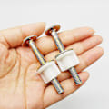 Miniatyrbillede 5 af 5: Universal Heavy Duty Toiletsæde Hængselsskruesæt - 2 Pak
