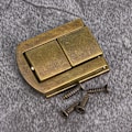 Miniatyrbild 3 av 8: 5 st Vridlås Snap Zinklegering Bagage Kläder Tillbehör Väska Låsning Fästcyan Brons L