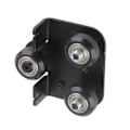 Miniatyrbild 7 av 8: Back Support Plate Black Metal 3D Printer Extruder Back Support Plate Med Remskiva för Ender3 V2