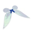 Miniatyrbilde 5 av 8: Glødende engelvinger LED-lys sommerfugl fevinger glitrende fe prinsessevinger for barn cosplay fotorekvisita blå
