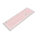 Miniatyrbild 5 av 8: PBT Tangentbord Hög Låg Layout Dubbellager 2 Färg 108 Tangenter Mekaniska tangentbord för 61 87 104 108 Tangentbord Rosa
