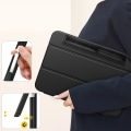 Miniatyrbild 5 av 8: Cover för IOS Tablet 10 till 10,9 tum stark magnet Intelligent Hibernation Frostat PU-läder case