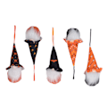 Miniatyrbilde 1 av 8: 5 stk Halloween-nisser Håndverk Halloween-elementer Lykke til Trygg Økologisk filt Nissedukke for temafest