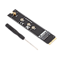 Miniatyrbilde 1 av 8: SSD-adapterkort M2 SATA for OS X 2012 SolidState-harddisk Riser-kort A1465 A1466